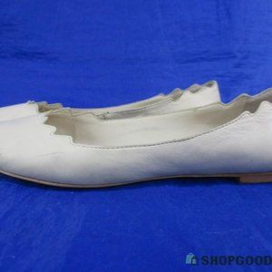 Sam Edelman Augusta Women's Nude Soft Leather Flats Size 8 w/Box